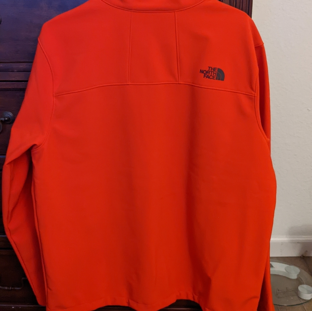 Red North Face Apex Jacket
